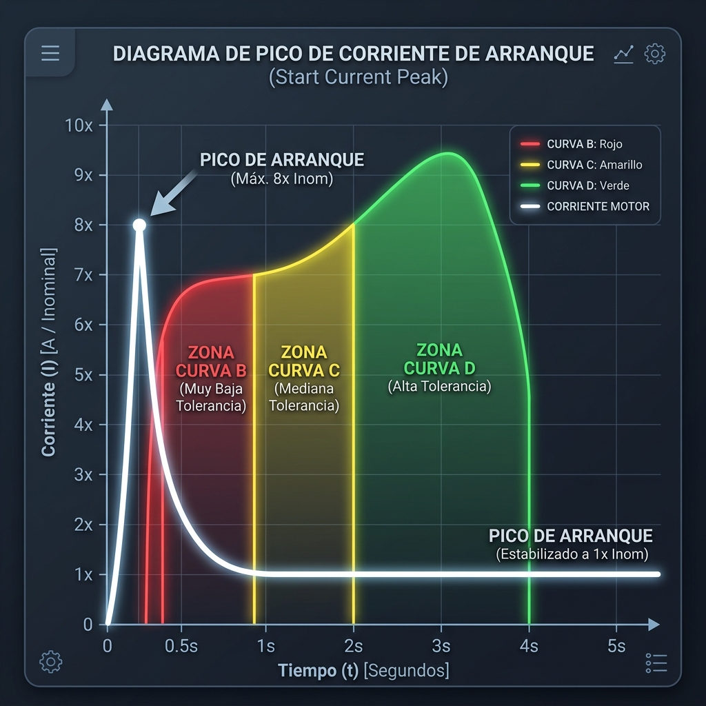 Gráfica Pico de Arranque
